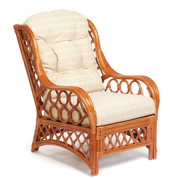 Wooden cane chair